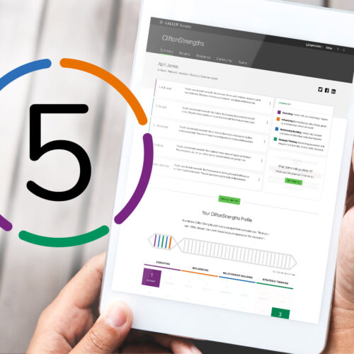 Purchase a code to uncover your top 5 CliftonStrengths ranking