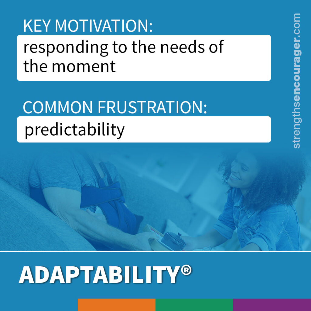Key motivation for Adaptability