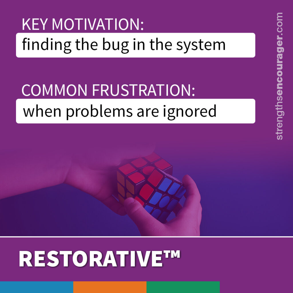 Key motivation for Restorative