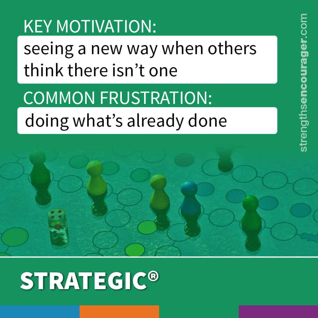 Key motivation for Strategic